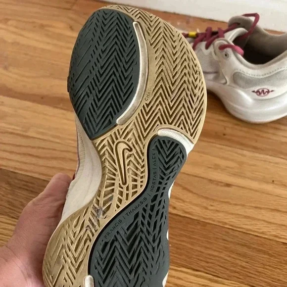 Nike Giannis Immortality 2 Youth Sail Rattan DM0825-100 Shoes/Sneakers Size 4 - Picture 7 of 7